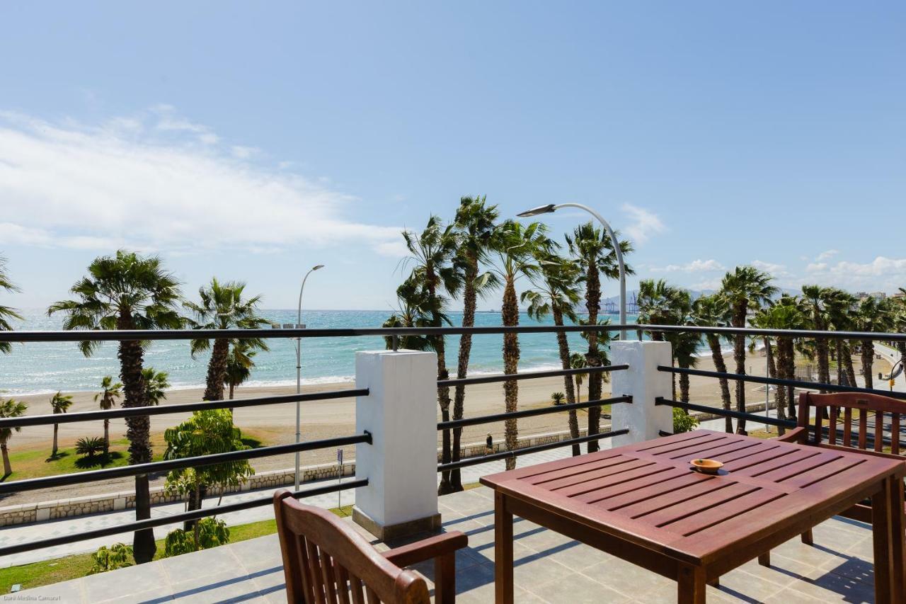 Loft Con Gran Terraza En Primera Linea De Playa 马拉加 外观 照片